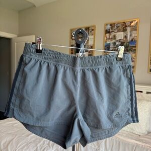 Adidas Women's Athletic Gray Shorts